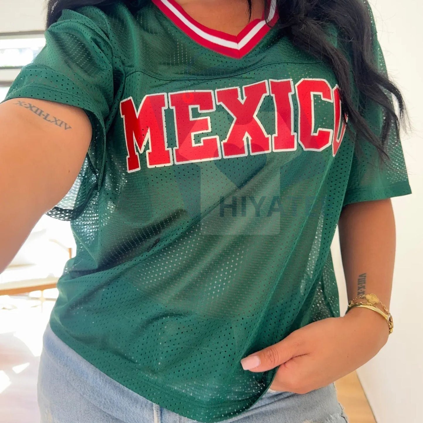 Mexico Dark Green Jersey – Classic Streetwear Style Tee | Unisex Mesh